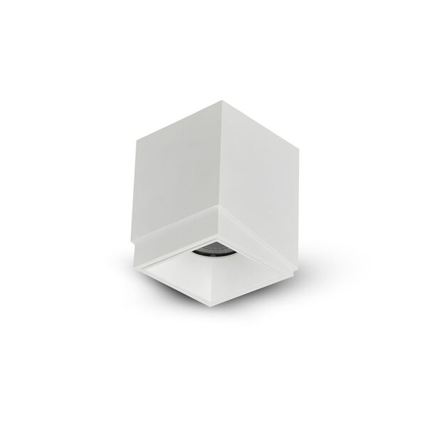 Node White Square LED Flush Mounted Downlight, image 1