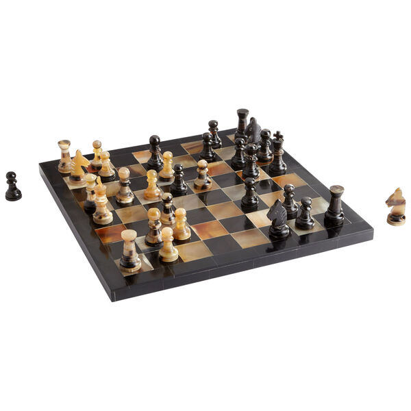 Checkmat Horn 12-Inch Chess Board, image 1