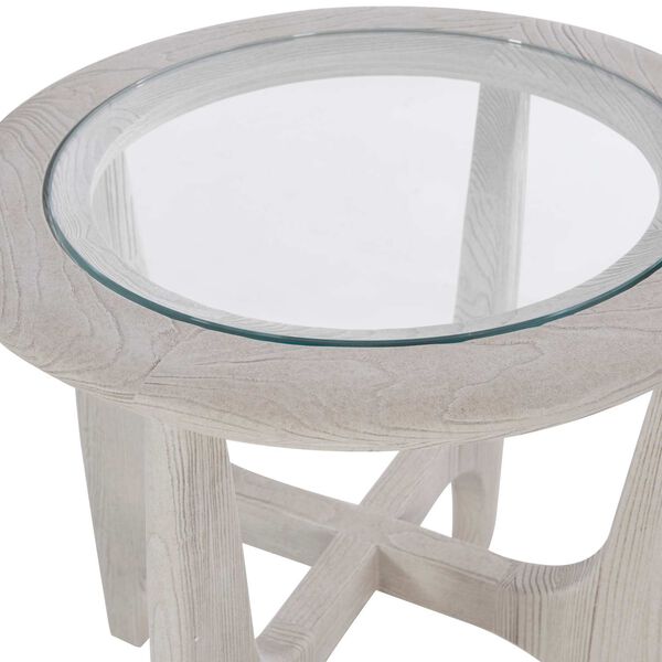 Minetta White Side Table, image 5