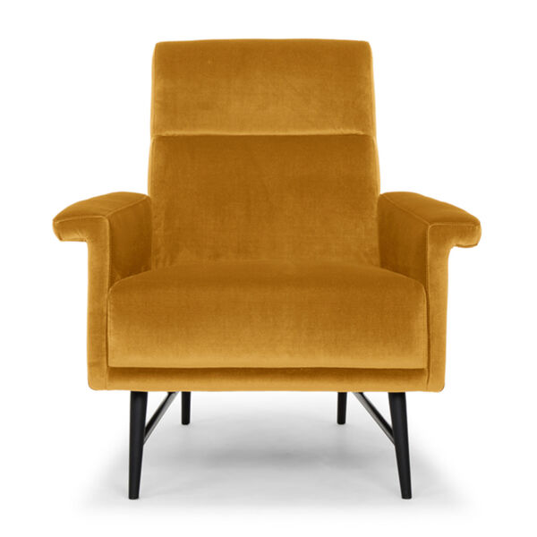 Mathise Mustard and Black Occasional Chair, image 2