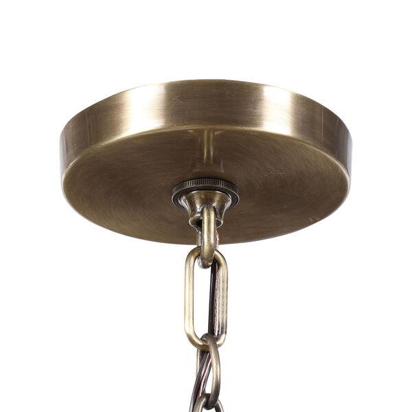 Rosston Antique Brass One-Light Mini Pendant, image 3