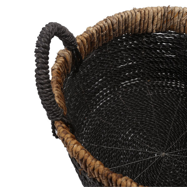 Granada Black Basket, Set of Two, image 5