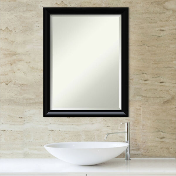 Steinway Black 21W X 27H-Inch Bathroom Vanity Wall Mirror, image 5