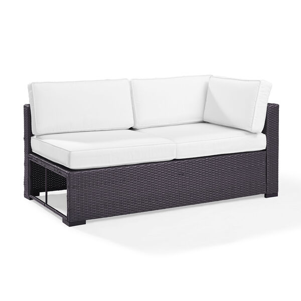 Biscayne Loveseat With Int. Arm With White Cushions, image 4