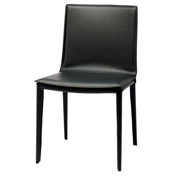 Palma Matte Black Dining Chair, image 1