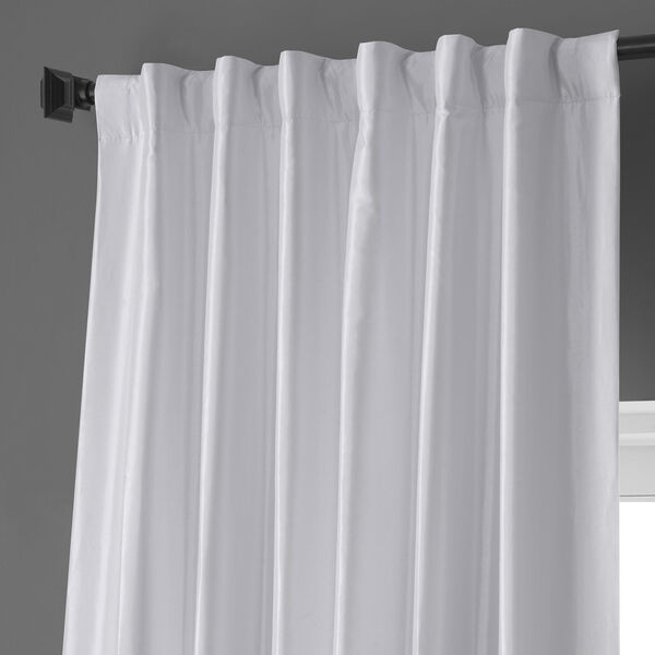 Faux Silk Taffeta Hotel Blackout, Exclusive Fabrics Furnishing Faux Silk Taffeta Curtain Panel