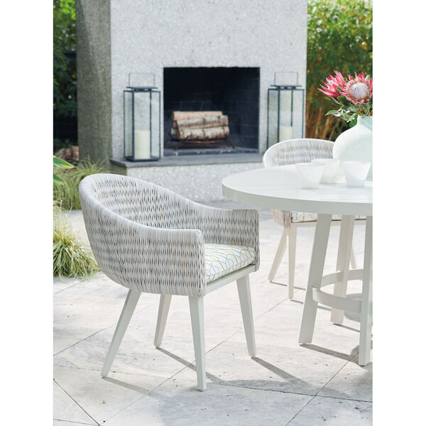 Seabrook Ivory, Taupe, and Gray Arm Chair, image 3