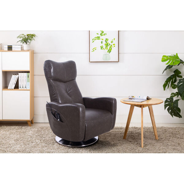 Linden Air Leather Power Recliner, image 2