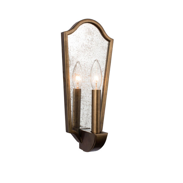 Aberdeen Pearlized Antique Brass One-Light ADA Wall Sconce, image 1