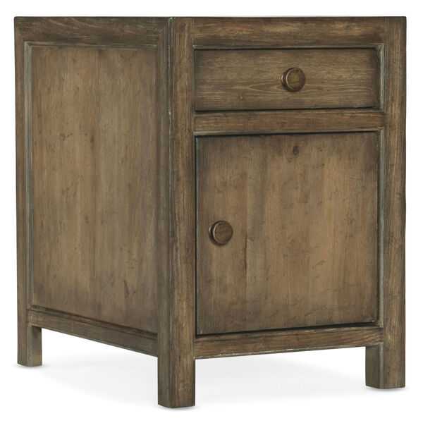 Sundance Brown Chairside Chest, image 1