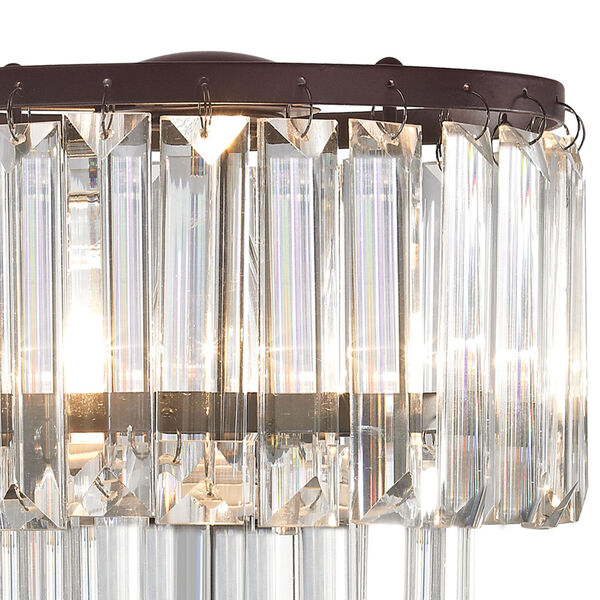 Antoinette Bronze and Clear One-Light Table Lamp, image 5