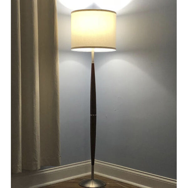 Lucas Brown LED Floor Lamp, image 5