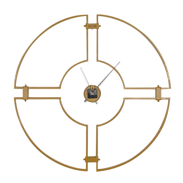Meghan Gold Wall Clock, image 3