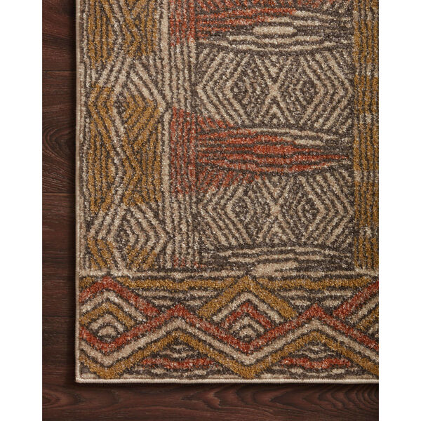 Chalos Natural and Sunset 2 Ft. 3 In. x 10 Ft. Area Rug, image 4