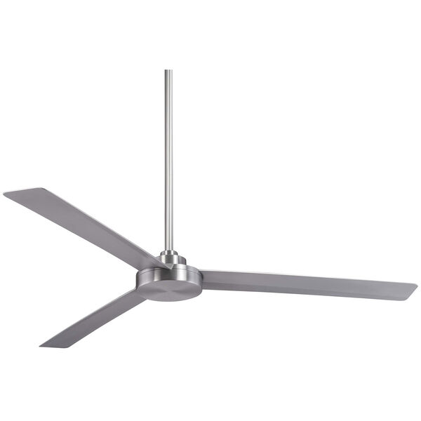 Roto Brushed Aluminum 62-Inch Outdoor Fan, image 1