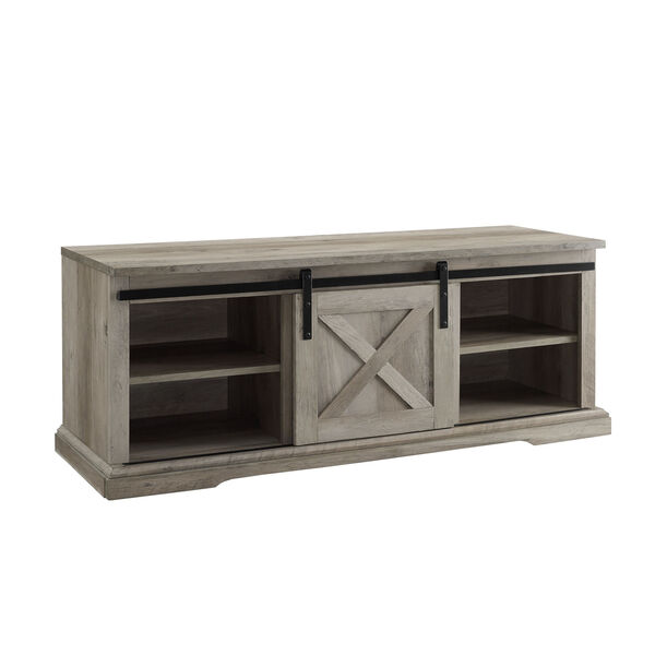 Gray Entry Bench with Storage, image 5