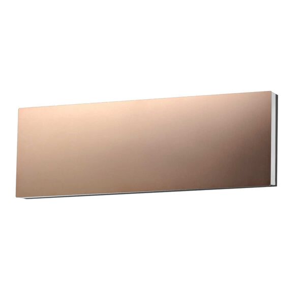 Embosse Polished Bronze LED Bath Vanity, image 1