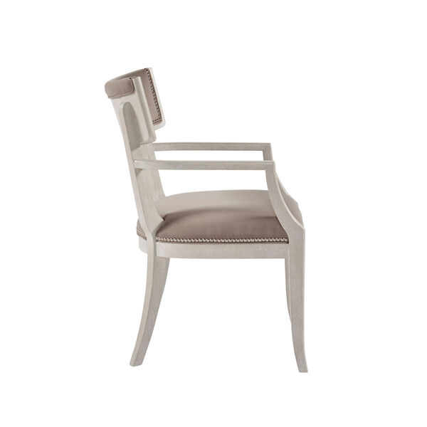 La Scala Ivory 35-Inch Klismos Arm Chair, Set of Two, image 6