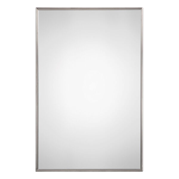 Nicollet Brushed Stainless Steel Mirror, image 2