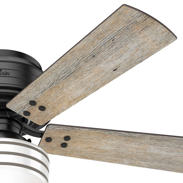 Cedar Key Matte Black 52-Inch One-Light LED Ceiling Fan, image 5