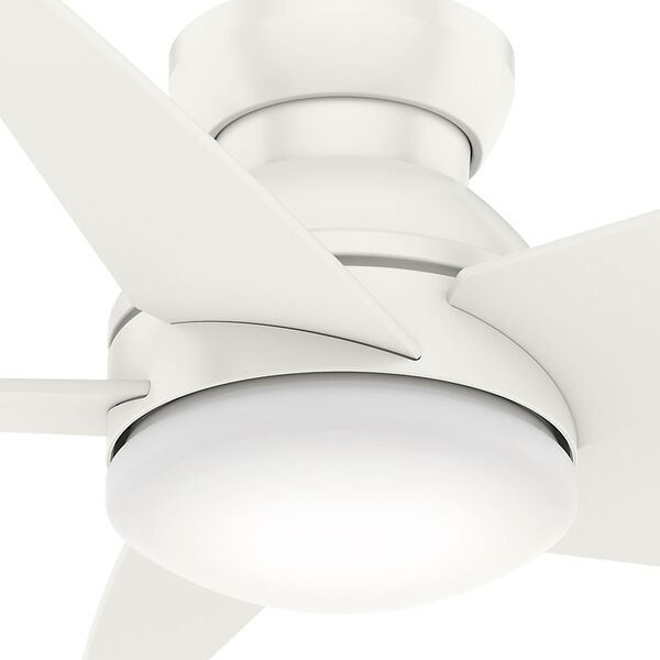 Isotope Fresh White 44-Inch LED Ceiling Fan, image 2