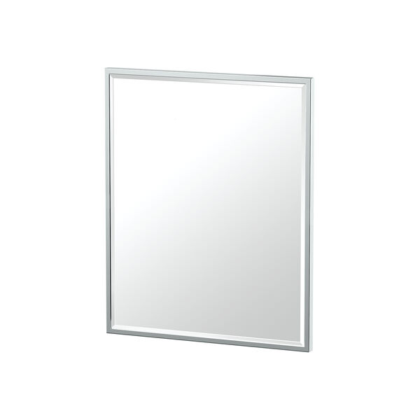 Flush Mount 25-Inch Framed Rectangle Mirror, image 1