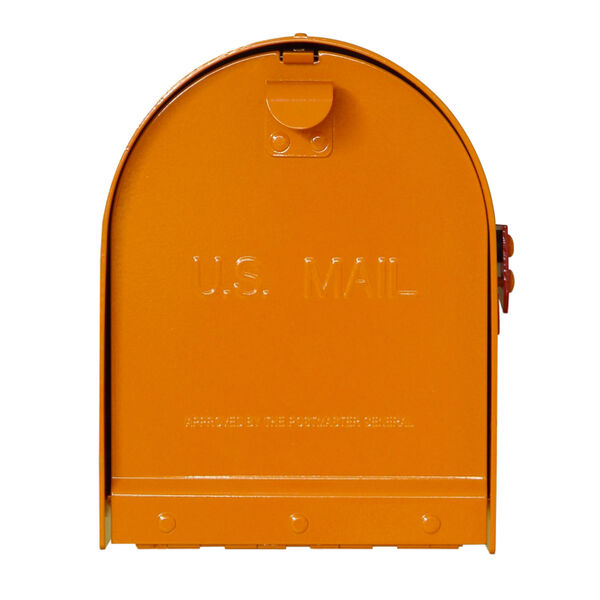 Rigby Orange Curbside Mailbox, image 4