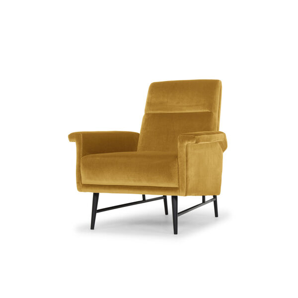 Mathise Mustard and Black Occasional Chair, image 4