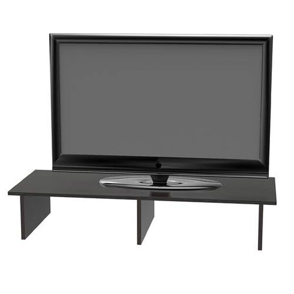 Designs2Go Black TV Monitor Riser for TVs up to 46 Inches, image 3