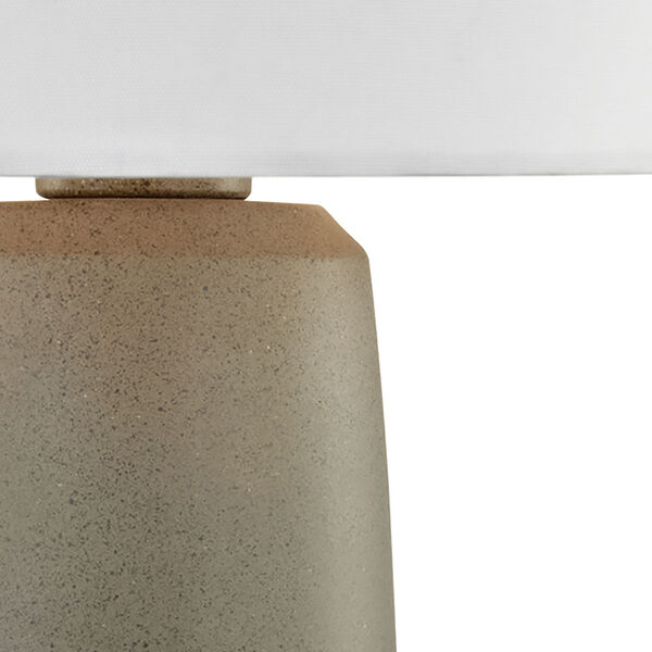 Eilat Concrete One-Light Outdoor Table Lamp, image 3