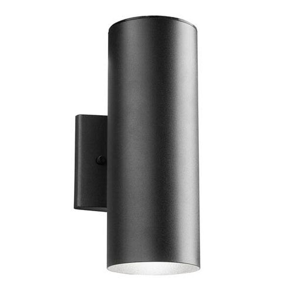 Riverside Textured Black LED Outdoor Wall Sconce, image 1