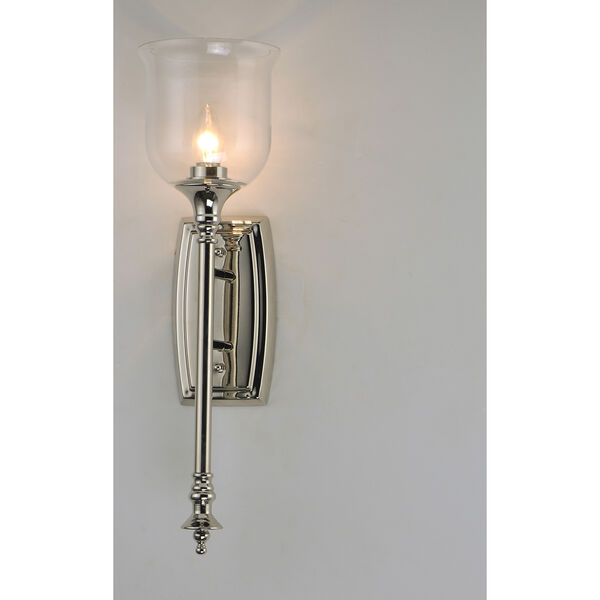 Centennial Polished Nickel Six-Inch One-Light Wall Sconce, image 2