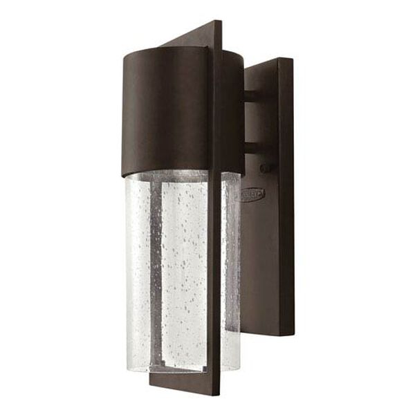 Brixton Bronze Six-Inch One-Light Outdoor Wall Mount, image 1