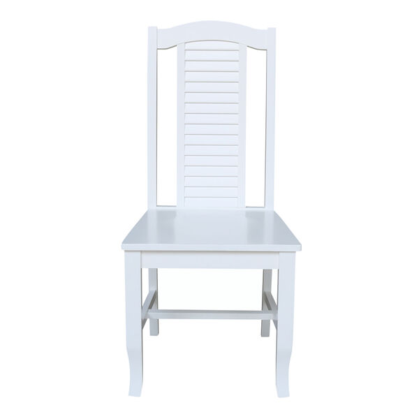 Seaside White Chair, Set of Two, image 2