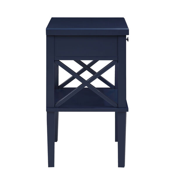 Marta Midnight Blue Accent Table, image 4