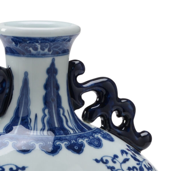 Blue  Shi Vase, image 2
