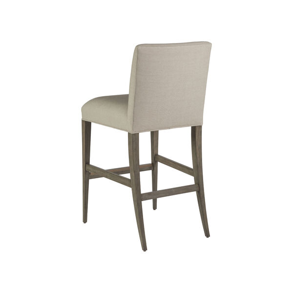 Cohesion Program Brown Madox Upholstered Low Back Barstool, image 2