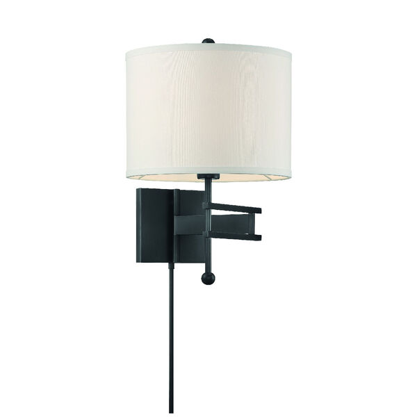 Marshall Matte Black 13-Inch One-Light Wall Sconce, image 2