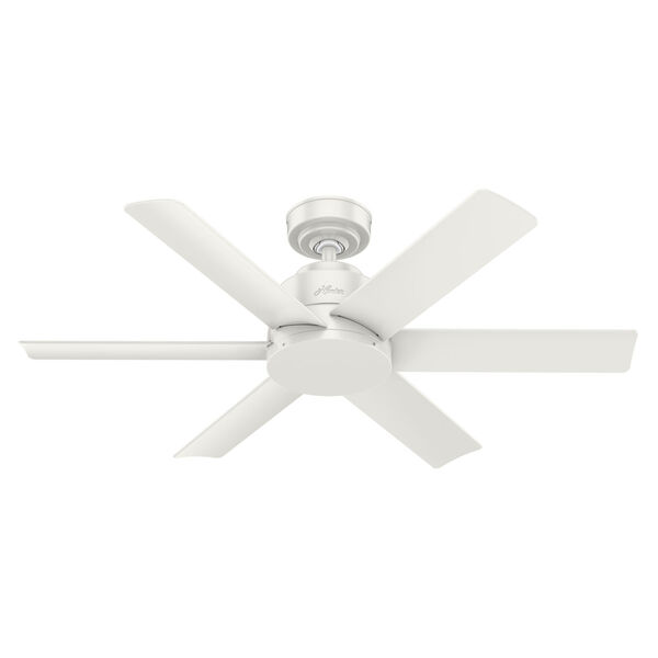 Kennicott Fresh White 44-Inch Outdoor Ceiling Fan, image 1