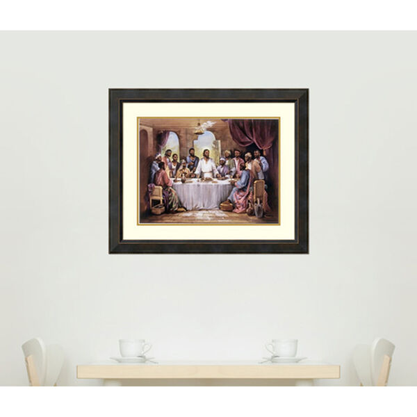 The Last Supper by Quintana: 34 x 28-Inch Framed Art Print, image 6