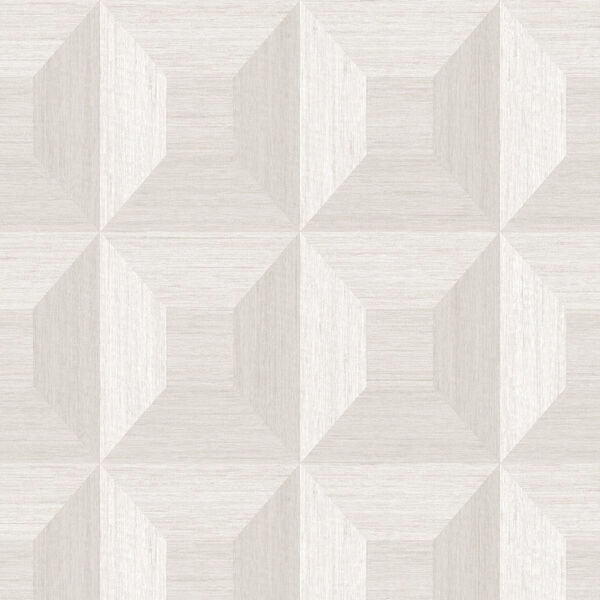 More Textures Birch Squared Away Geometric Unpasted Wallpaper, image 2