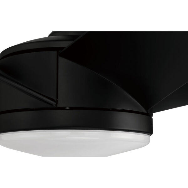 Pursuit Flat Black 54-Inch LED Ceiling Fan, image 5