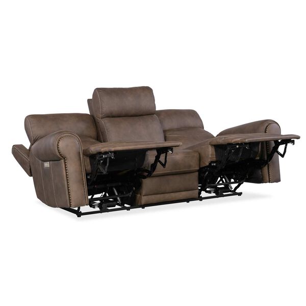 Dark Brown Duncan Power Sofa with Power Headrest and Lumbar, image 3