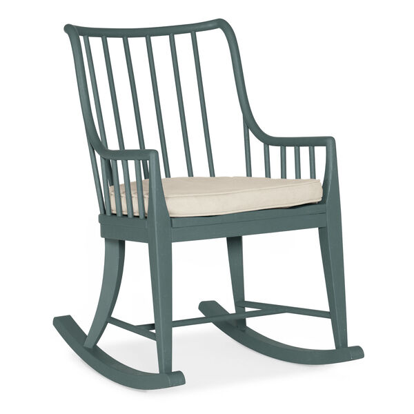 Serenity Blue Seaspray Moorings Rocking Chair, image 1