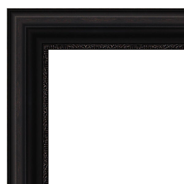 Parlor Black 30W X 66H-Inch Full Length Floor Leaner Mirror, image 2