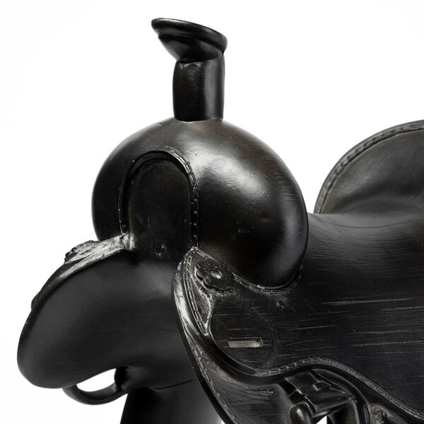 Colt I Black Equestrian-Inspired Western Horse Saddle - (Open Box), image 6