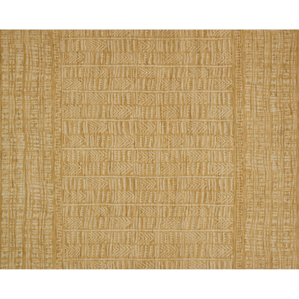 Crafted by Loloi Tribu Gold Ivory Rectangle: 7 Ft. 9 In. x 9 Ft. 9 In. Rug, image 1