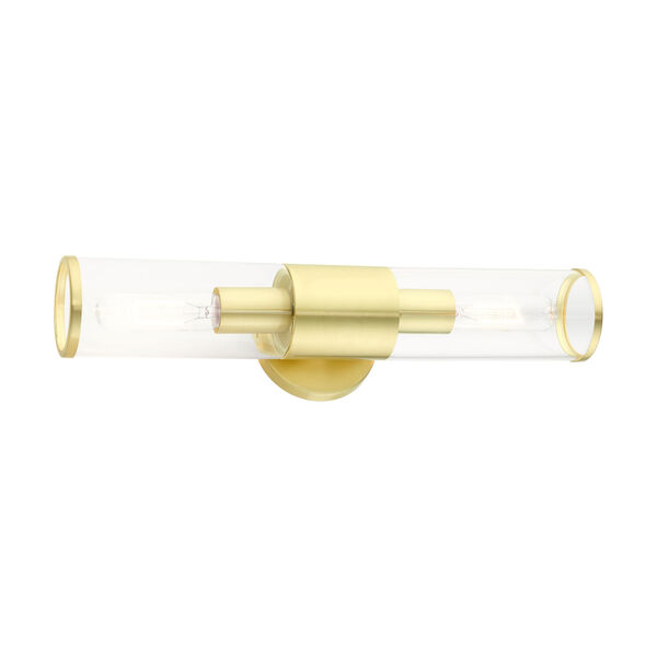 Banca Satin Brass Two-Light ADA Wall Sconce, image 5