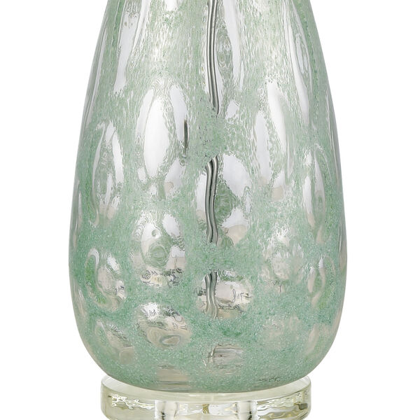 Bayside Blues Mint Bubble Gum and Clear One-Light Table Lamp, image 4