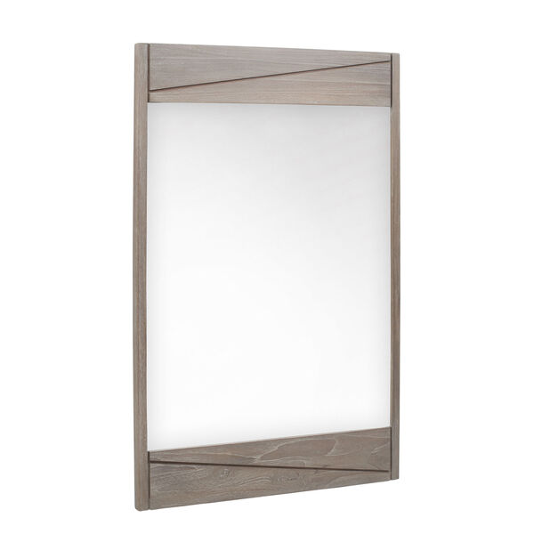 Teak 24 inch Mirror in Gray Teak, image 2